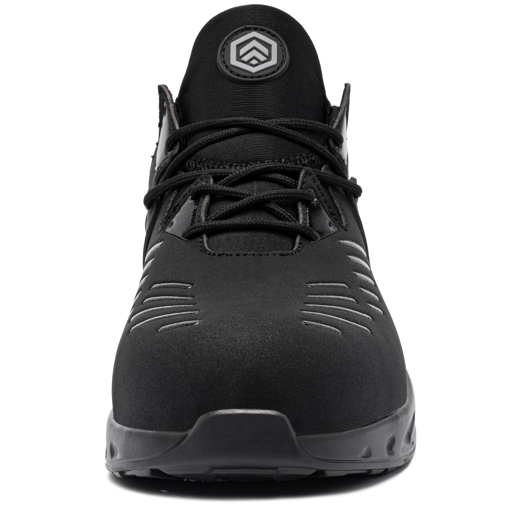 Men's Steel Toe Shoes Anti-slip Work Sneakers Athletic Durable Lightweight Comfortable One Stirrup Rugged Air Cushion Shoes #11229-1