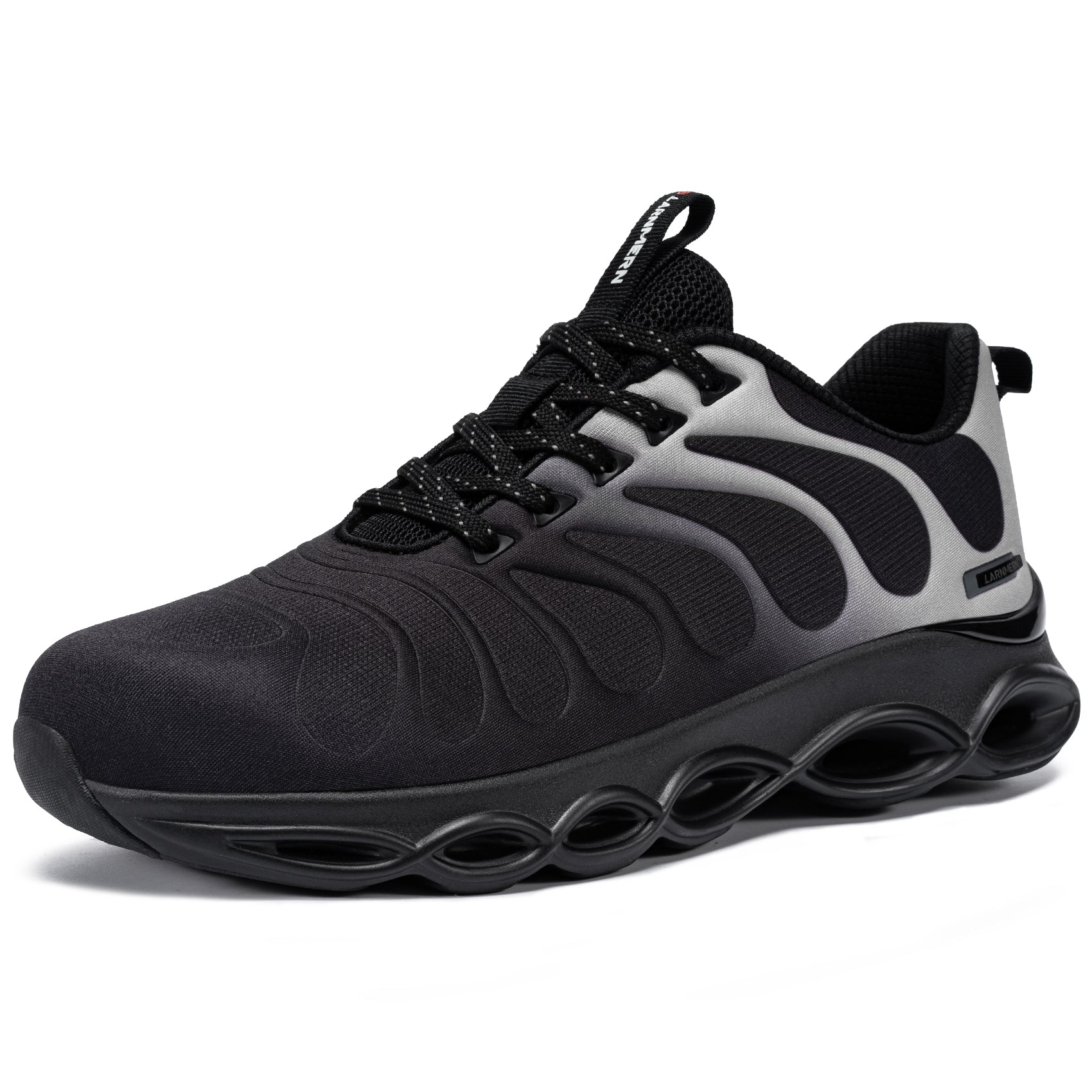 Steel Toe Fashion Comfortable Lightweight Breathable Work Shoes For Men #31259