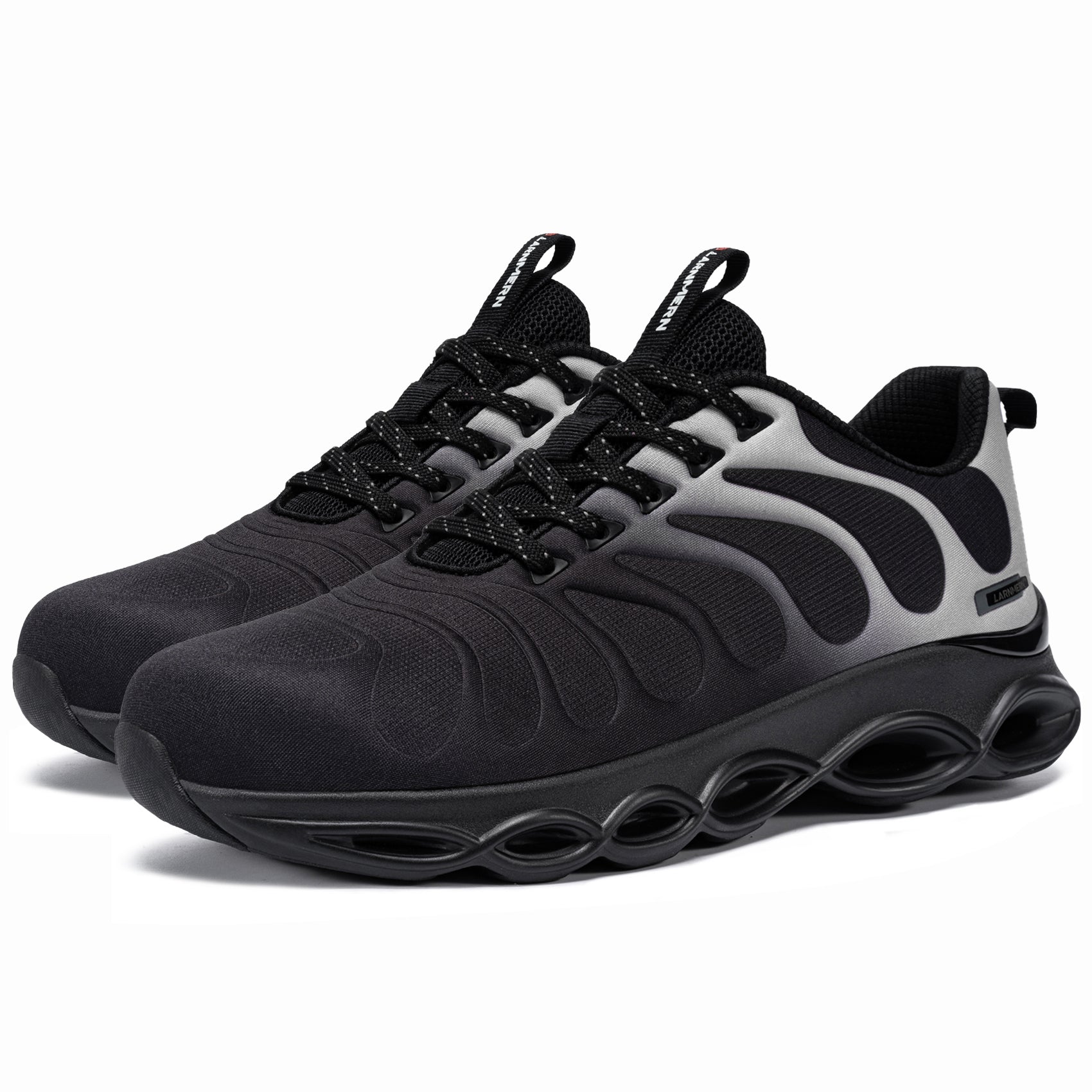 Steel Toe Fashion Comfortable Lightweight Breathable Work Shoes For Men #31259