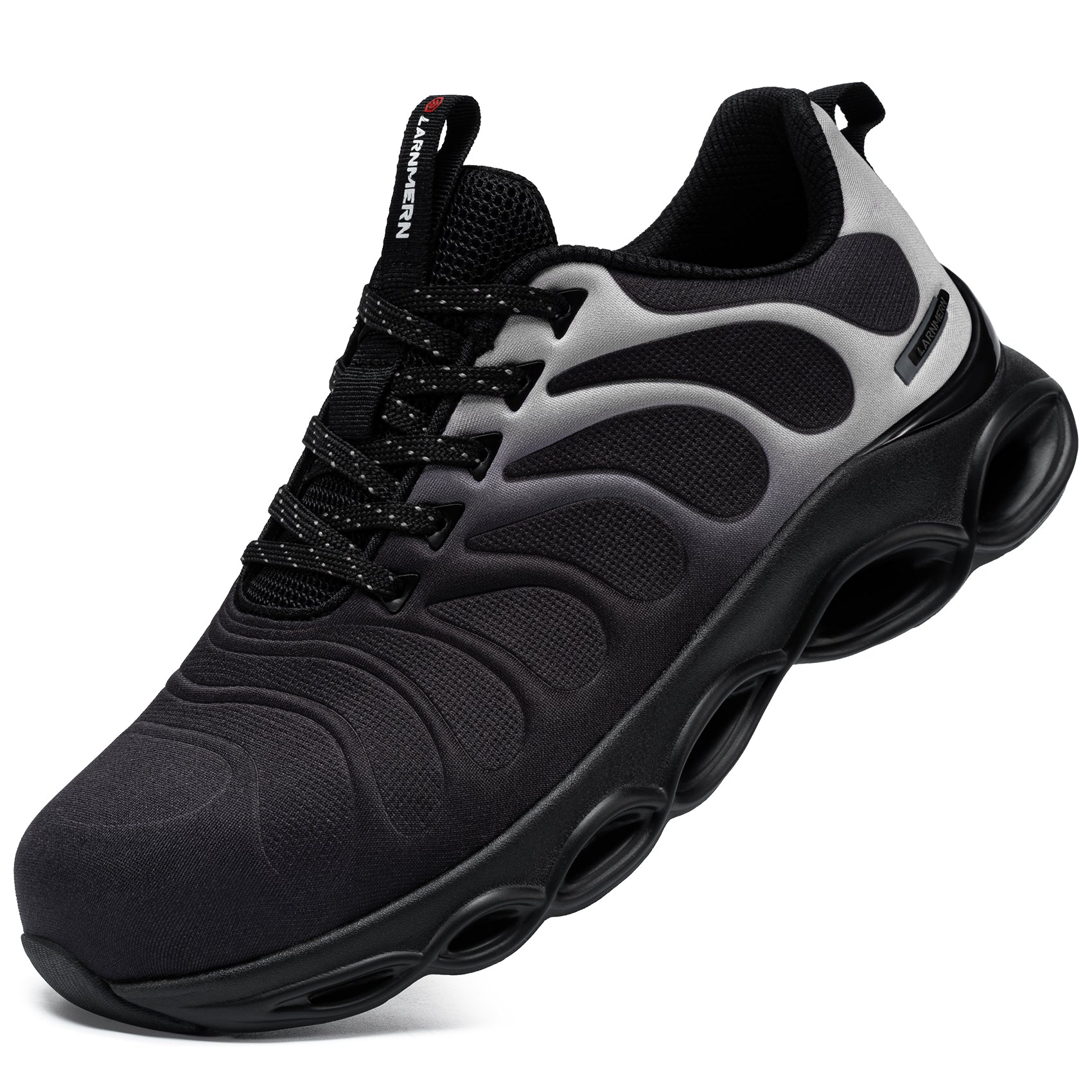 Steel Toe Fashion Comfortable Lightweight Breathable Work Shoes For Men #31259