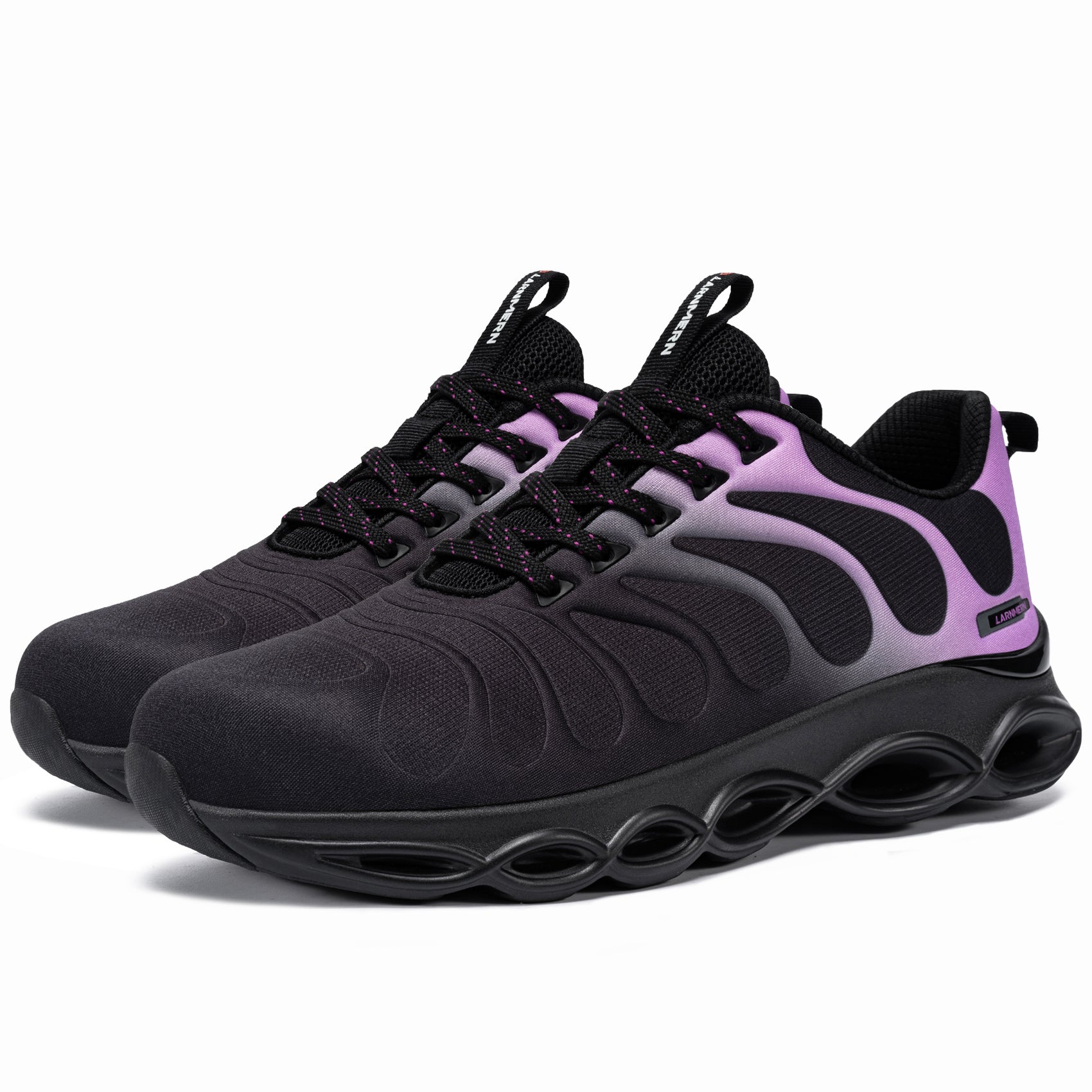 Steel Toe Fashion Comfortable Lightweight Breathable Work Shoes For Women #31259