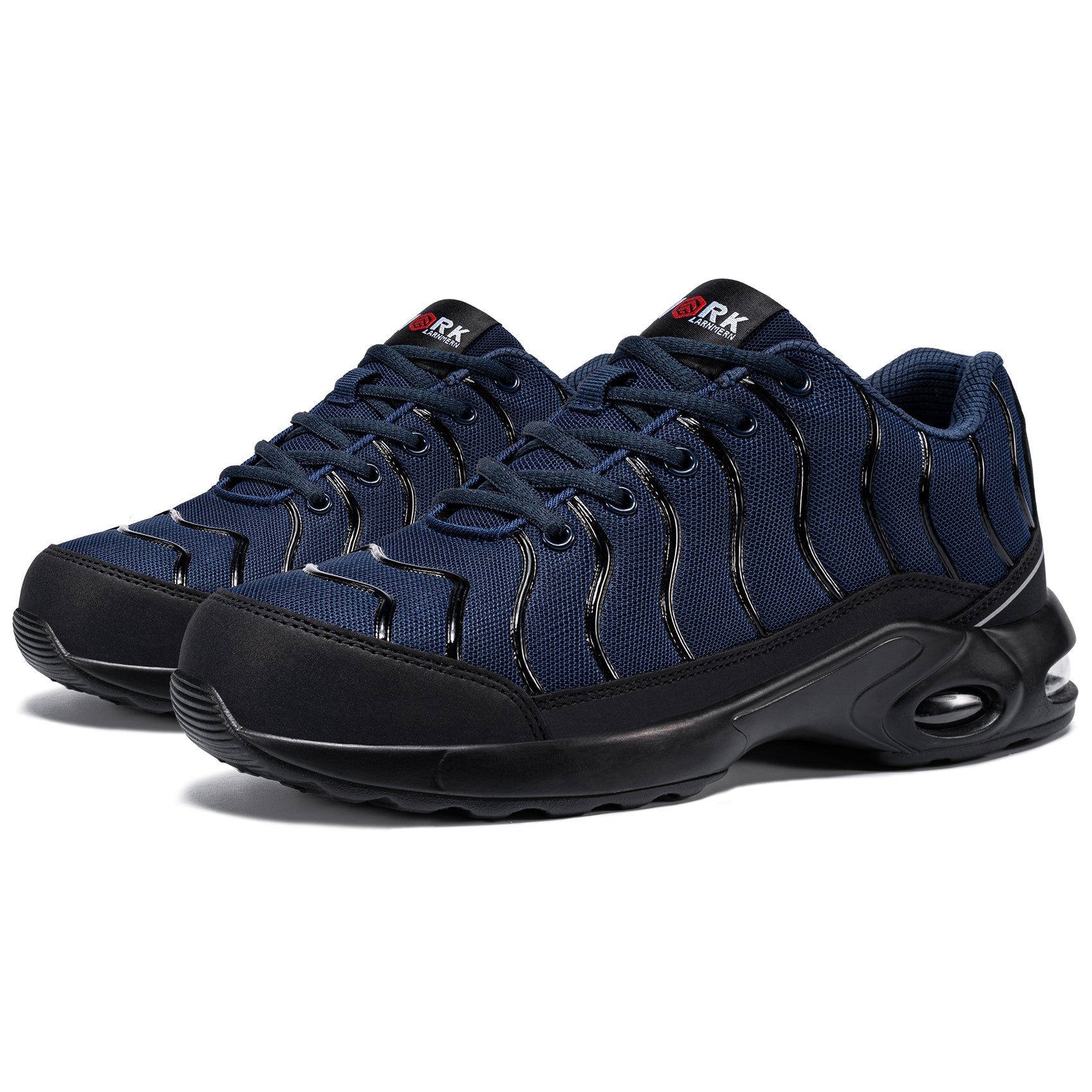 Steel Toe Puncture Proof Safety Shoes for Men Air Cushion Breathable Slip Resistant Work Sneakers #31270-2