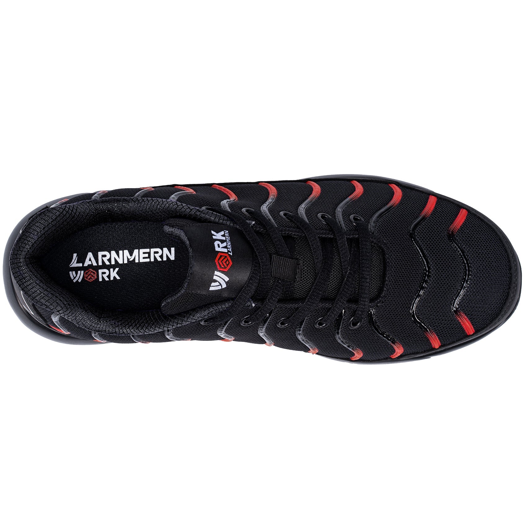 Steel Toe Puncture Proof Safety Shoes for Men Air Cushion Breathable Slip Resistant Work Sneakers #31270-2