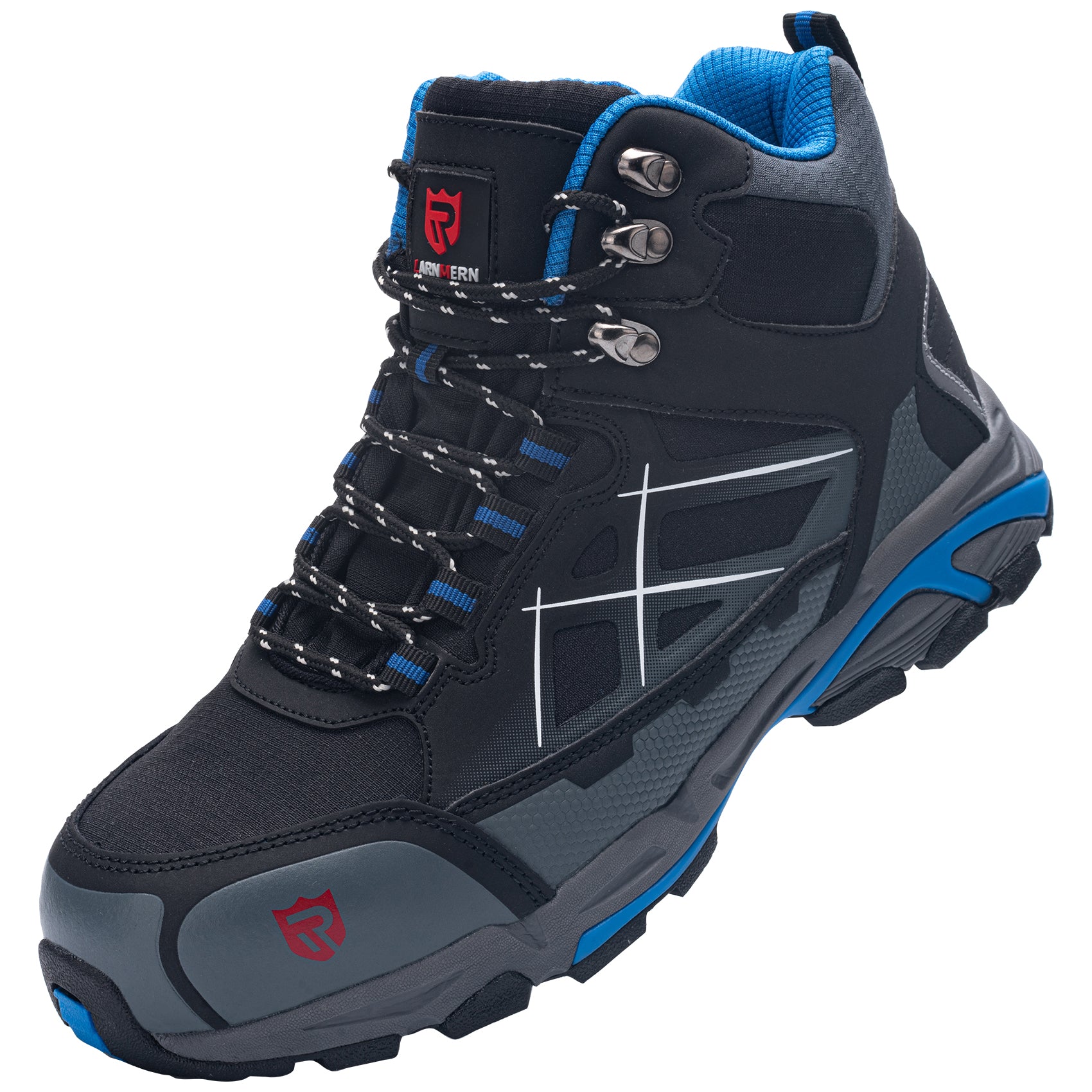 Men's Steel Toe Boots Work Puncture Resistant Slip Resistant Safety Boots Fashionable Comfortable Outdoor Hiking Work Boots #170202K