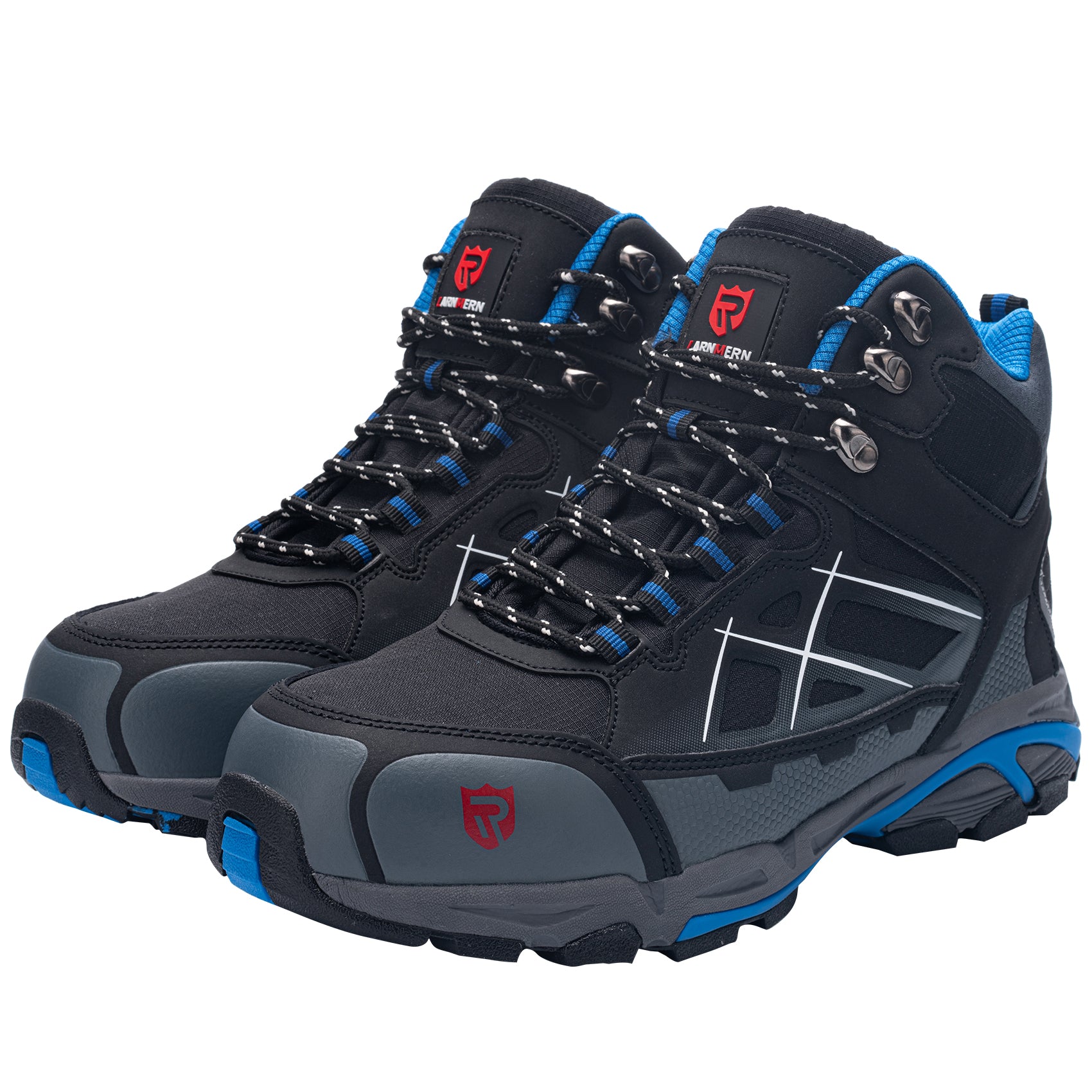 Men's Steel Toe Boots Work Puncture Resistant Slip Resistant Safety Boots Fashionable Comfortable Outdoor Hiking Work Boots #170202K