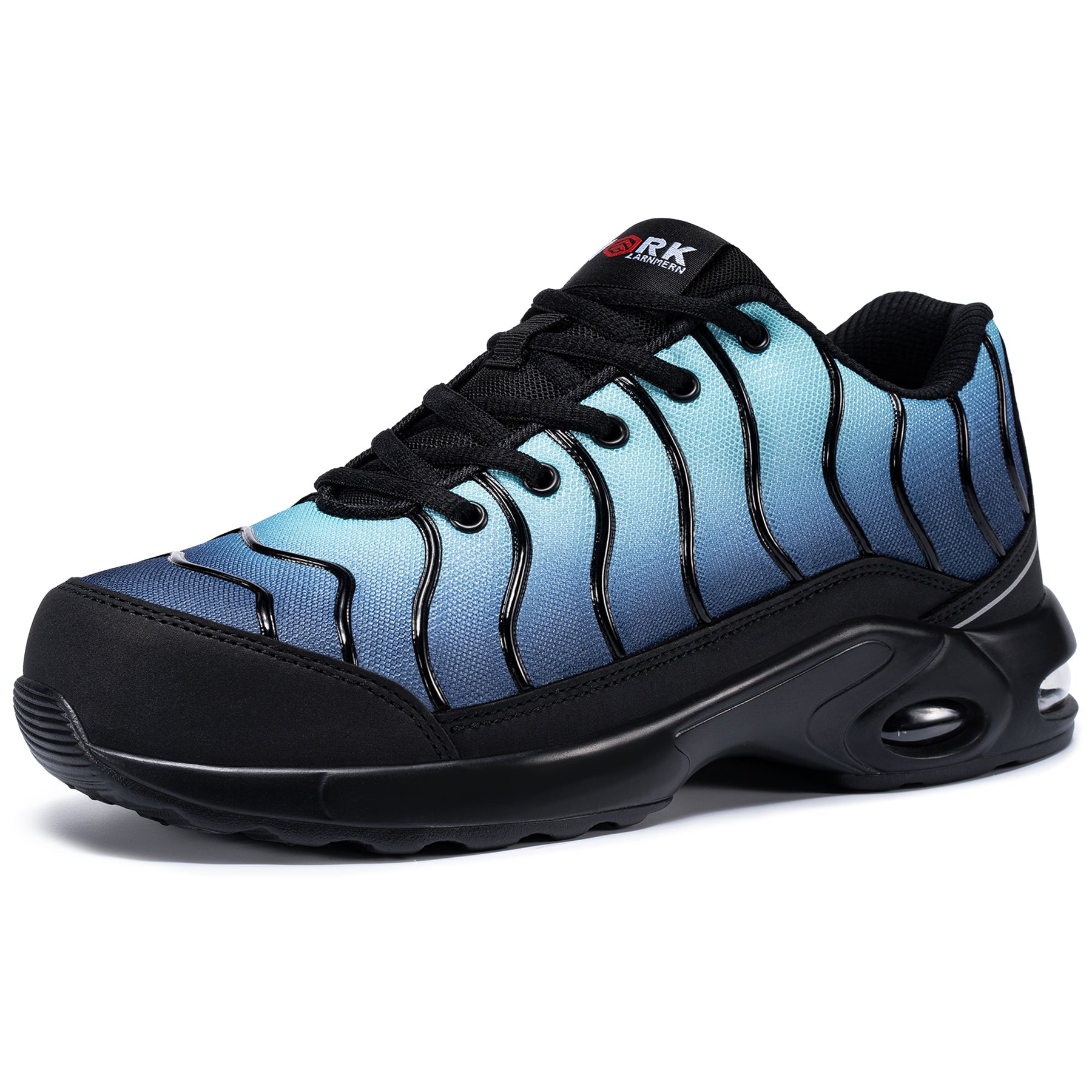 Steel Toe Puncture Proof Safety Shoes for Men Air Cushion Breathable Slip Resistant Work Sneakers #31270-2