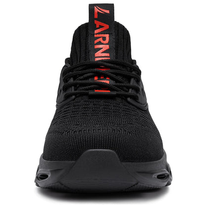 Steel Toe Work Shoes Lightweight Comfortable Cushioning Tennis Safety Shoes for Men #21004