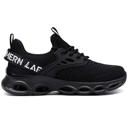 Steel Toe Work Shoes Lightweight Comfortable Cushioning Tennis Safety Shoes for Men #21004