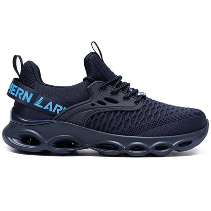 Steel Toe Work Shoes Lightweight Comfortable Cushioning Tennis Safety Shoes for Men #21004