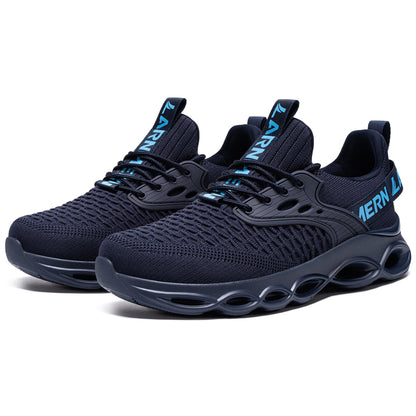 Steel Toe Work Shoes Lightweight Comfortable Cushioning Tennis Safety Shoes for Men #21004