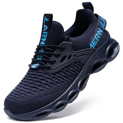 Steel Toe Work Shoes Lightweight Comfortable Cushioning Tennis Safety Shoes for Men #21004
