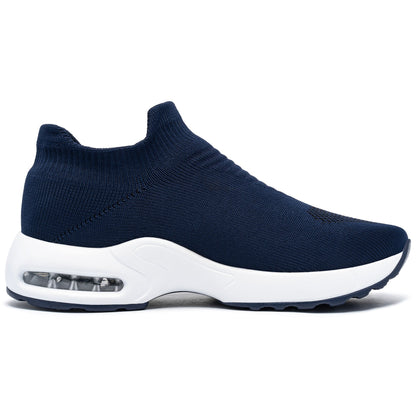 Steel Toe Work Shoes for Women Slip On Lightweight Comfortable Air Cushion Casual Sneakers #21021
