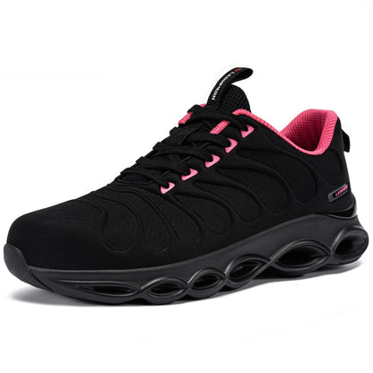 Stahl Kappe Mode Komfortable Leichte Atmungsaktive Arbeit Schuhe Für Frauen #31259