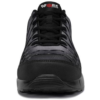 Steel Toe Puncture Proof Safety Shoes for Men Air Cushion Breathable Slip Resistant Work Sneakers #31270-2