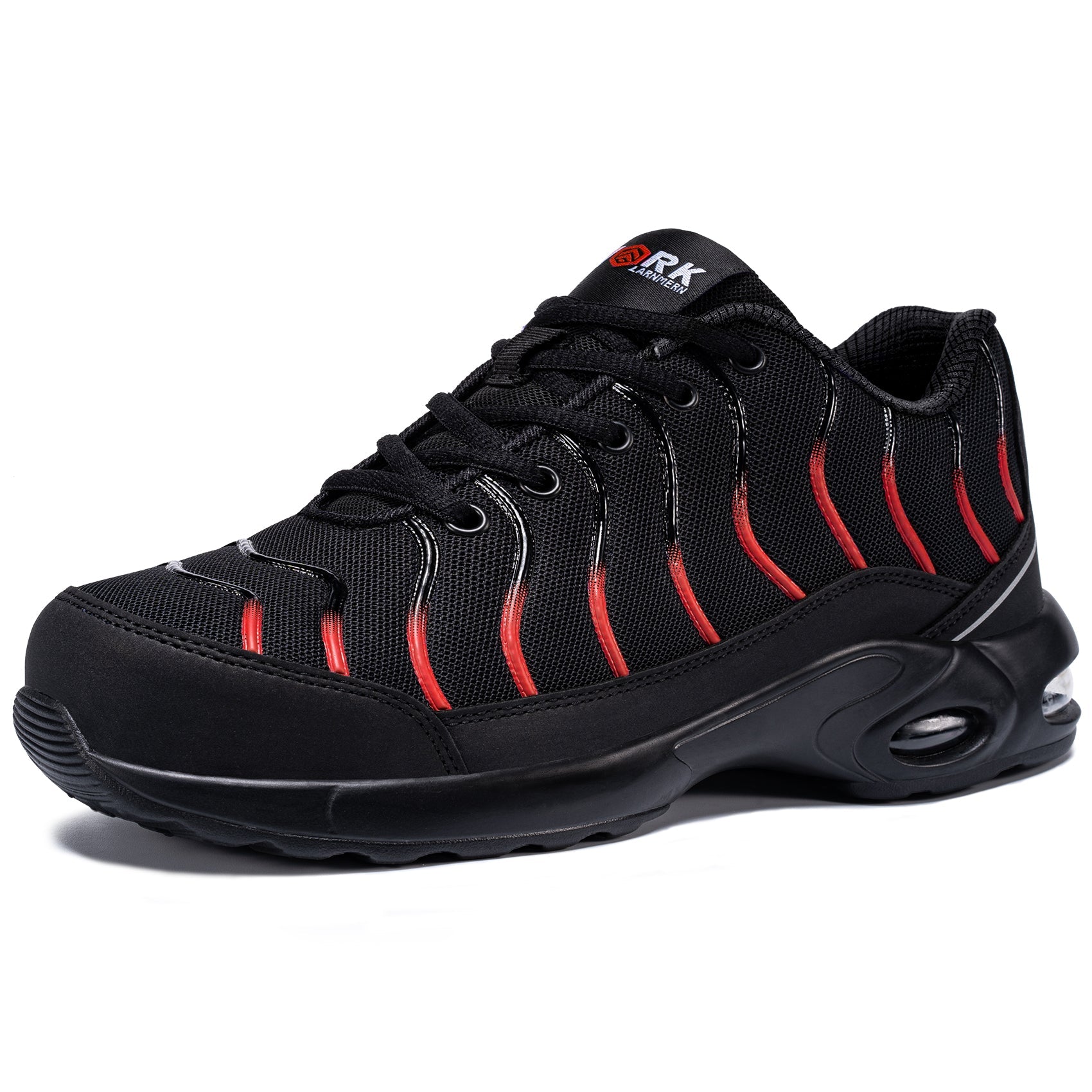 Steel Toe Puncture Proof Safety Shoes for Men Air Cushion Breathable Slip Resistant Work Sneakers #31270-2
