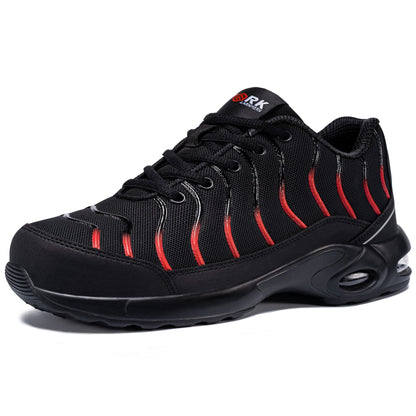 Steel Toe Puncture Proof Safety Shoes for Men Air Cushion Breathable Slip Resistant Work Sneakers #31270-2