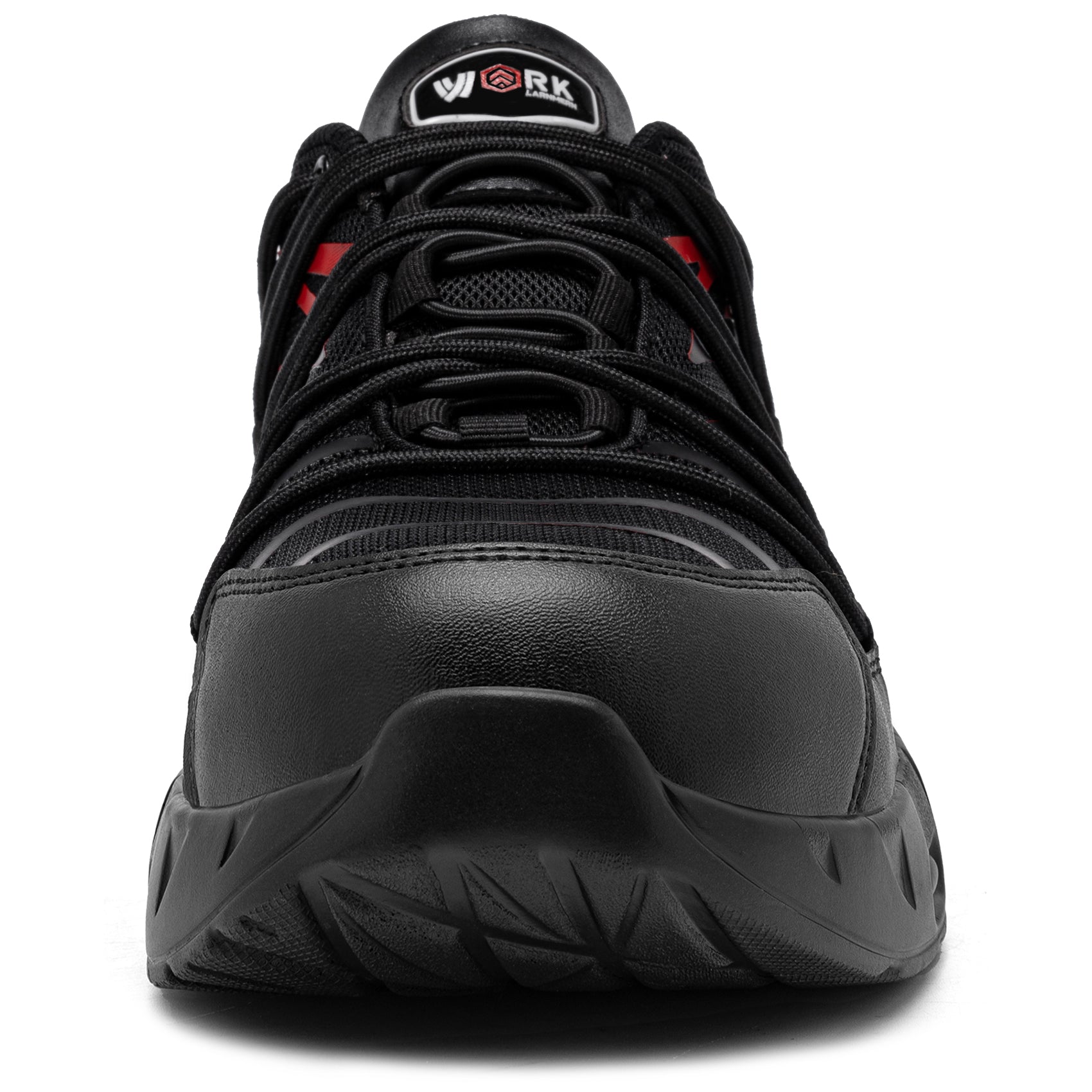Chaussures de sécurité à embout en acier pour hommes, légères, coussin d'air, colorées, à la mode, lacets détachables, baskets #31327