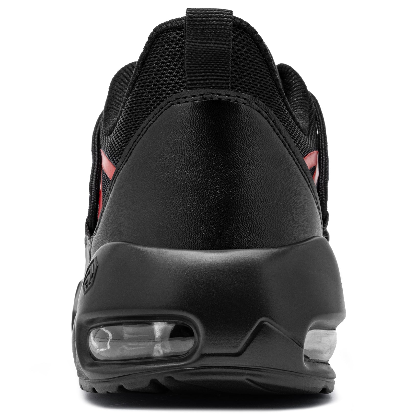 Chaussures de sécurité à embout en acier pour hommes, légères, coussin d'air, colorées, à la mode, lacets détachables, baskets #31327