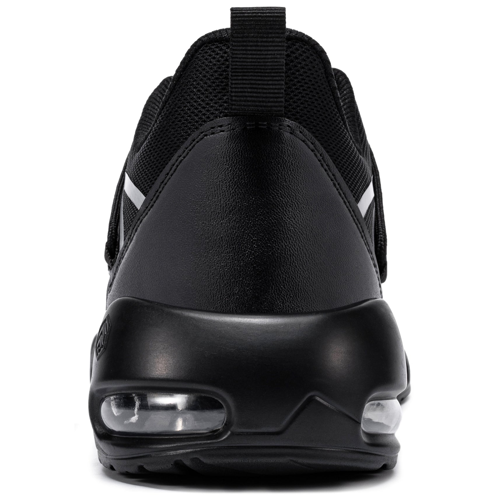 Chaussures de sécurité à embout en acier pour hommes, légères, coussin d'air, colorées, à la mode, lacets détachables, baskets #31327