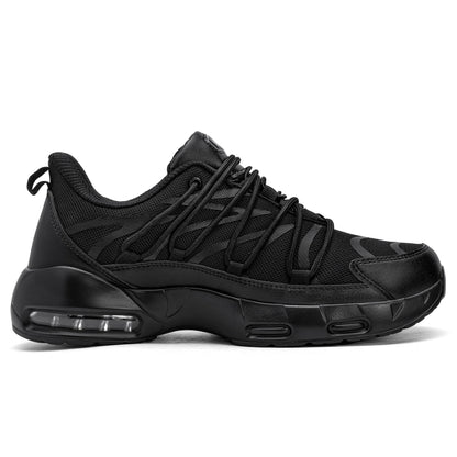 Chaussures de sécurité à embout en acier pour hommes, légères, coussin d'air, colorées, à la mode, lacets détachables, baskets #31327