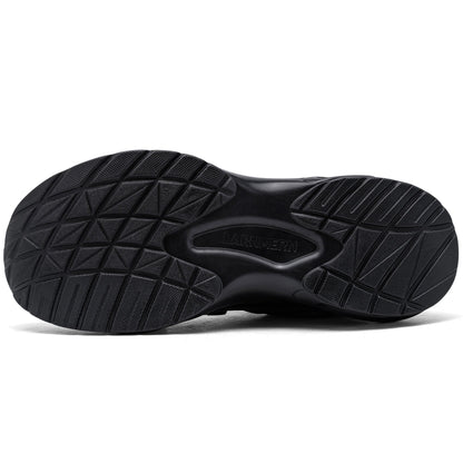 Chaussures de sécurité à embout en acier pour hommes, légères, coussin d'air, colorées, à la mode, lacets détachables, baskets #31327