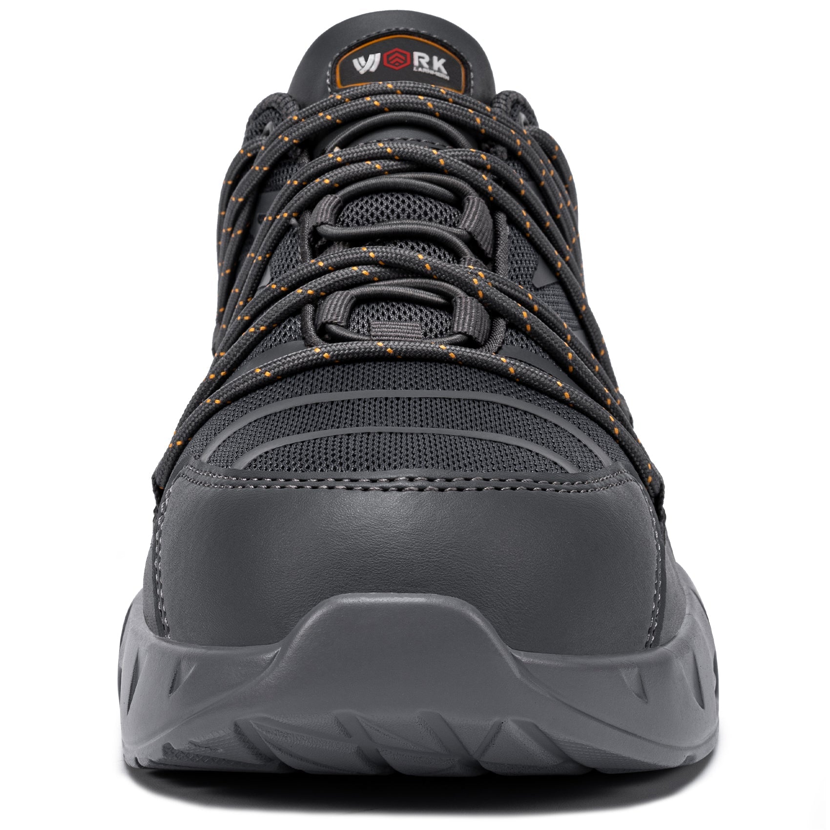 Chaussures de sécurité à embout en acier pour hommes, légères, coussin d'air, colorées, à la mode, lacets détachables, baskets #31327