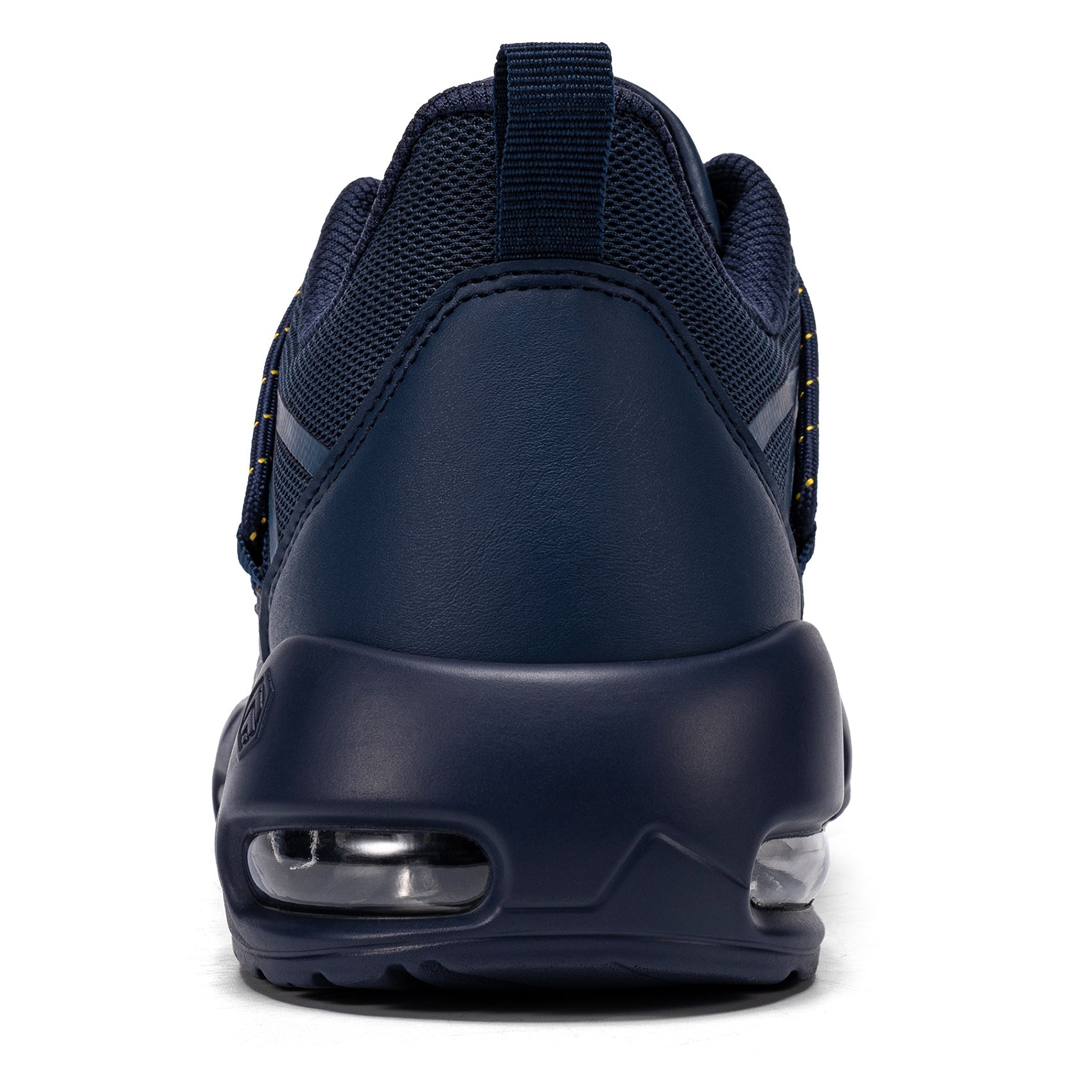 Chaussures de sécurité à embout en acier pour hommes, légères, coussin d'air, colorées, à la mode, lacets détachables, baskets #31327