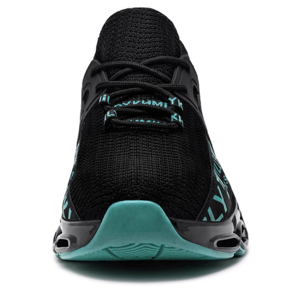 Steel Toe Work Sneakers for Women Comfortable Lightweight Breathable Slip on Fashion Safety Shoe #91823