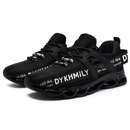 Steel Toe Work Sneakers for Women Comfortable Lightweight Breathable Slip on Fashion Safety Shoe #91823