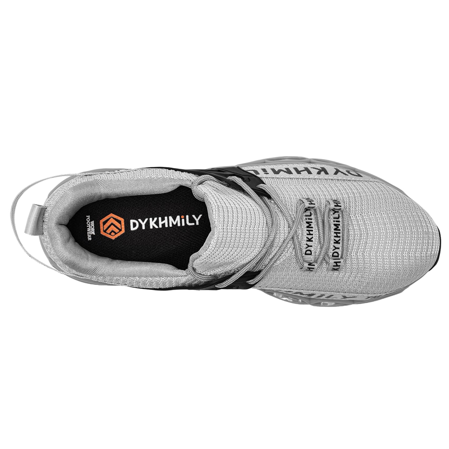Steel Toe Work Sneakers for Women Comfortable Lightweight Breathable Slip on Fashion Safety Shoe #91823