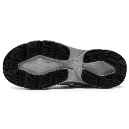 Steel Toe Work Sneakers for Women Comfortable Lightweight Breathable Slip on Fashion Safety Shoe #91823