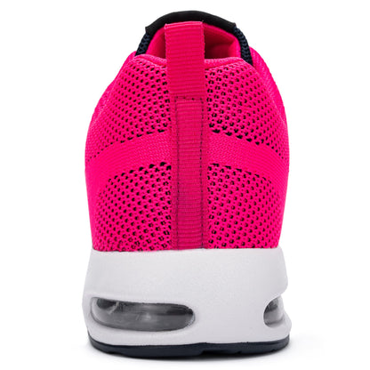 Stahl Kappe Sicherheit Schuhe für Frauen Bequeme Leichte Air Kissen Arbeit Turnschuhe #91859