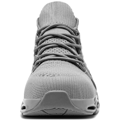 Stahl Kappe Arbeit Schuhe für Frauen Leichte Slip auf Atmungs Mode Sicherheit Turnschuhe #91868