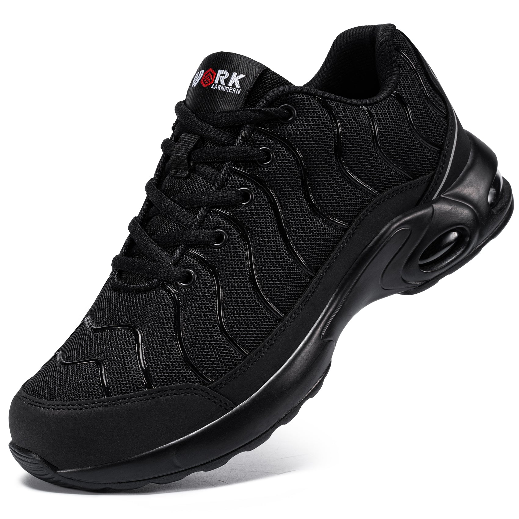 Steel Toe Puncture Proof Safety Shoes for Men Air Cushion Breathable Slip Resistant Work Sneakers #31270-2