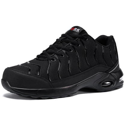 Steel Toe Puncture Proof Safety Shoes for Men Air Cushion Breathable Slip Resistant Work Sneakers #31270-2